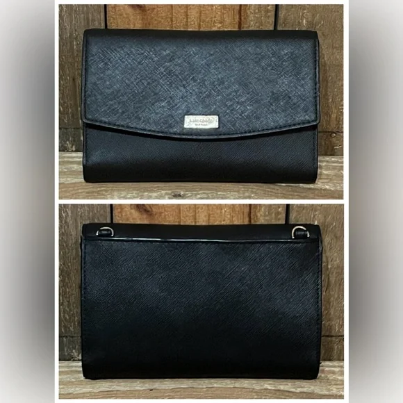 kate spade Leather Laurel Way Crossbody Wallet with Free Dust Bag & Bag Charm. - Picture 15 of 16